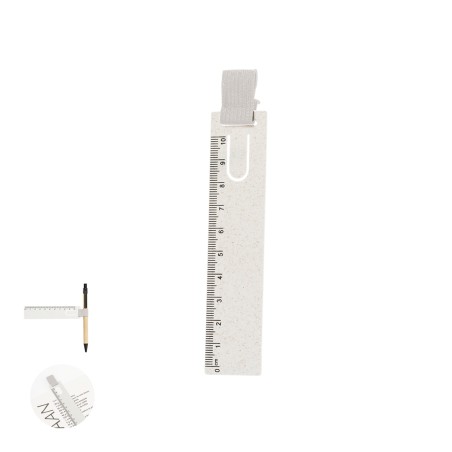 Loiza - 10 cm | Weizenstroh/ ABS