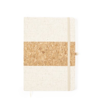 Yacard - Hardcover-Abdeckung. 80 Blätter | Kork/ Leinen