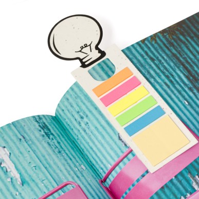 Kich - 15 Haftnotizen 4 x 4,45 cm. 75 Mini Haftnotizen 1,2 x 4,5 cm. P