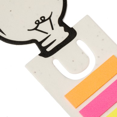 Kich - 15 Haftnotizen 4 x 4,45 cm. 75 Mini Haftnotizen 1,2 x 4,5 cm. P