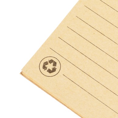 Gienah - 80 Feuilles. Stylo Carton Recyclé Incluse | Liège