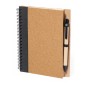 Gienah - 80 Feuilles. Stylo Carton Recyclé Incluse | Liège
