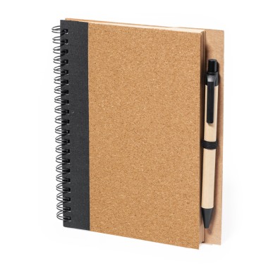 Gienah - 80 Feuilles. Stylo Carton Recyclé Incluse | Liège