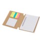Wombax - Bloc 70 Feuilles. 15 Notes Adhésives 6 x 6,5 cm. 75 Mini Notes Adhésives 1,2 x 4,5 cm. Stylo Carton Recyclé Incluse | C