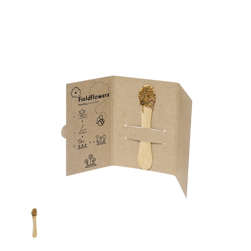 Hati - Wilde Blumen | Holz