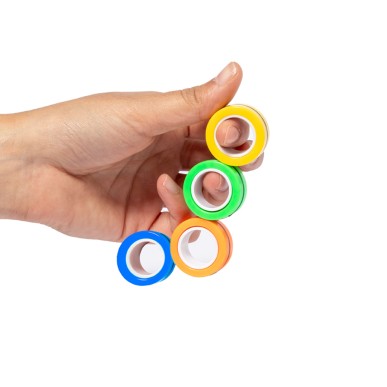 Eline - 4 Stück. Magnetisch. Polyester RPET Etui