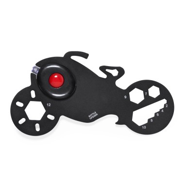 Flanery - 1 Led. 11 Funktionen. Knopfzelle Inklusive | Rostfreier Stah
