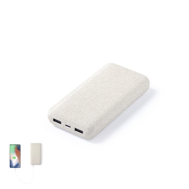 Golblum - 20000 mAh. 2 USB 0Ausgänge. Typ C Ausgänge und Eingang | Wei