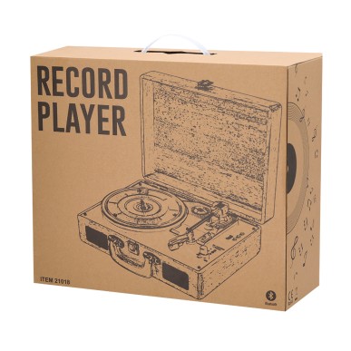 Vinilux - Bluetooth Anschluss. Schallleistung 3Wx2. Batterie 1200 mAh 