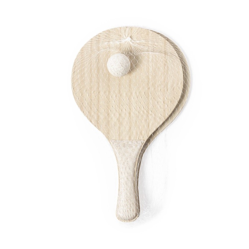 Raquette Plage  avec logo Saiker Raquette Plage  avec logo Saiker