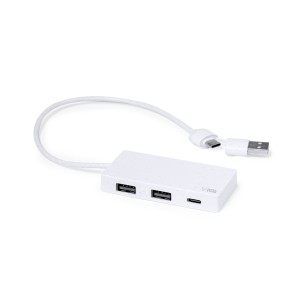Nagent - 1 Typ C Hub. 2 Hubs USB 2.0 | Natursteinextrakte/ ABS