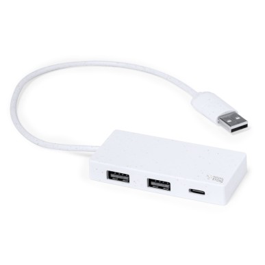 Nagent - 1 Typ C Hub. 2 Hubs USB 2.0 | Natursteinextrakte/ ABS