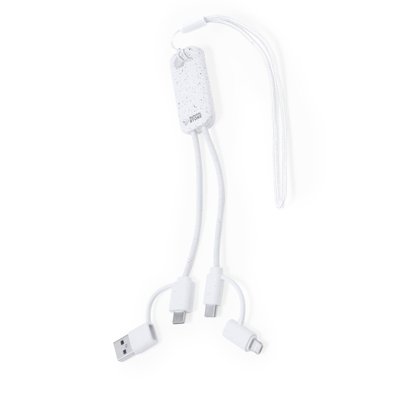 Surgex - Anschluss Micro USB, Typ C und Lightning 5V DC 2.4A | Natursteinextrakte/ ABS