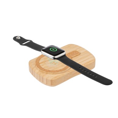 Gustaf - Drahtlos 15W. Magnetisch. 5000 mAh. Solarladung. Typ C Ausgän