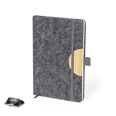 Kobain - Couverture Rigide. 80 Feuilles | Feutrine RPET/ Bambou