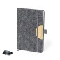 Kobain - Couverture Rigide. 80 Feuilles | Feutrine RPET/ Bambou