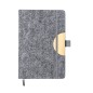 Kobain - Couverture Rigide. 80 Feuilles | Feutrine RPET/ Bambou