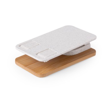 Manyx - Faltbar. Höhe und Winkel Verstellbar | Weizenstroh/ ABS/ Bambu