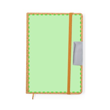Patrick - Bloc Notes Couverture Rigide. 80 Feuilles. Stylo. Clé USB 16