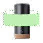 Neolux - Wärme Flasche Reclycling Rostfreier Stahl/ Kork. 550 ml | Regenschirm Pongee 190T. Fiberglass Rippen. 21". Antiwindsyst