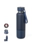Flautrok - 500 ml. Trinkbecher PP 300 ml. Schlüsselband Inklusive | Rostfreier Stahl