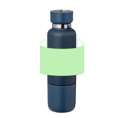 Flautrok - 500 ml. Trinkbecher PP 300 ml. Schlüsselband Inklusive | Ro