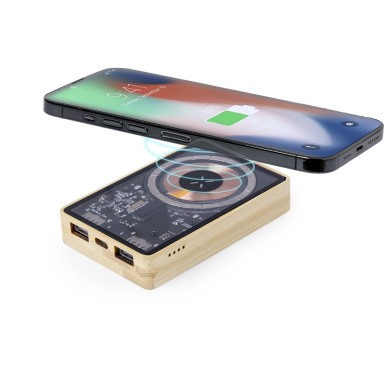 Dominik - Drahtlos 15W. Magnetisch. 5000 mAh. Typ C Ausgänge und Einga