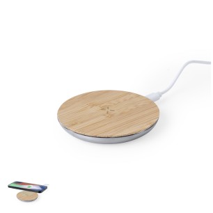 Sutmy - Drahtlos 15W | Reclycling Aluminium/ Bambus