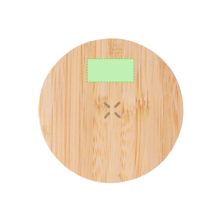 Sutmy - Drahtlos 15W | Reclycling Aluminium/ Bambus