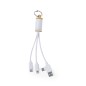 Poskin - Anschluss Micro USB, Typ C und Lightning 5V DC 2.4A | Recycelte Milchkartons/ Bambus Poskin - Anschluss Micro USB, Typ C und Lightning 5V DC 2.4A | Recycelte Milchkartons/ Bambus