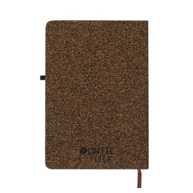 Glampex - Couverture Rigide. 80 Feuilles | Fibre de café/ Liège