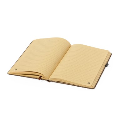 Glampex - Couverture Rigide. 80 Feuilles | Fibre de café/ Liège