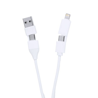 Leony - 1 Typ C Hub. 1 Hub USB 2.0. Anschluss Micro USB, Typ C und Lig