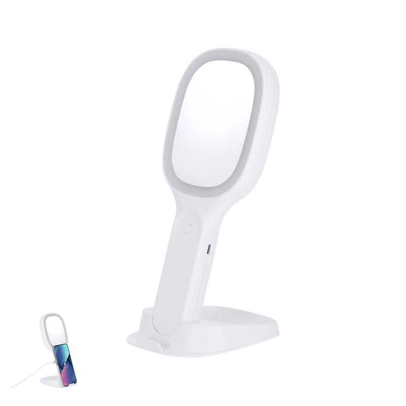 Marchox - 1 Augmentation 5X. 44 Leds. 3 Modes de Lumière. Lumière à Intensité Réglable. Sans Fil 15W. Batterie 1800 mAh