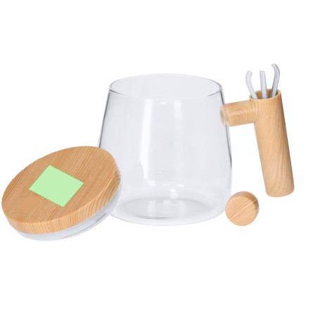 Rydian - 400 ml. 2 AAA Batterien Nicht im Lieferumfang | Borosilikat Glas/ ABS