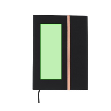 Kassex - Notizblock Reclycling PU. Hardcover-Abdeckung. 80 Blätter. Re