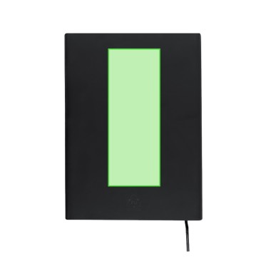 Kassex - Notizblock Reclycling PU. Hardcover-Abdeckung. 80 Blätter. Re