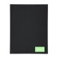 Mirka - Bidon Thermique Acier Inox, 470 ml. Bloc PU, Couverture Flexible. 100 Feuilles. Roller Aluminium