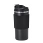Mirka - Bidon Thermique Acier Inox, 470 ml. Bloc PU, Couverture Flexible. 100 Feuilles. Roller Aluminium
