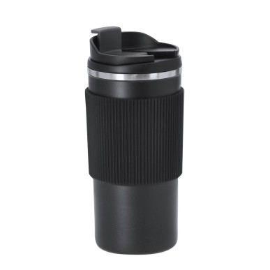 Mirka - Bidon Thermique Acier Inox, 470 ml. Bloc PU, Couverture Flexib