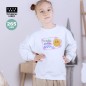 Sweat-Shirt Technique Enfant avec impression publicitaire Kroby Sweat-Shirt Technique Enfant avec impression publicitaire Kroby