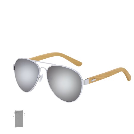Gunok - Verres à Effet Miroir. Protection UV400. Étui Microfibre | Mét