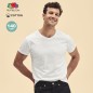 T-Shirt Adulte Blanc Iconic personnalisé V-Neck T-Shirt Adulte Blanc Iconic personnalisé V-Neck
