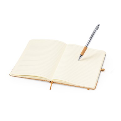 Webermax - Bloc Notes Couverture Rigide. 80 Feuilles. Stylo Aluminium 