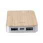 Newin - 5000 mAh. 2 USB Ausgänge. Typ C Ausgänge und Eingang | Reclycling Aluminium/ Bambus Newin - 5000 mAh. 2 USB Ausgänge. Typ C Ausgänge und Eingang | Reclycling Aluminium/ Bambus