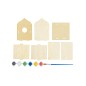 Spydel - 6 Peintures et 1 Pinceau Inclus | Bois Spydel - 6 Peintures et 1 Pinceau Inclus | Bois