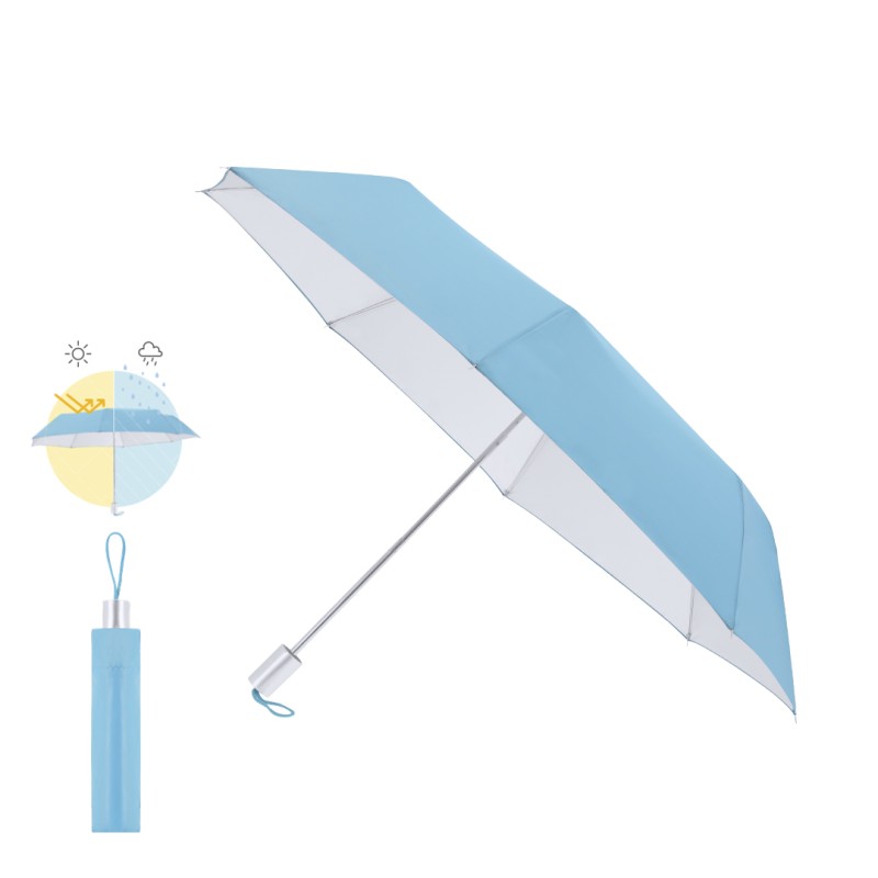 Winsler - 21". Protection Rayons UV. Étui Polyester | Polyester 190T. Tiges Métal