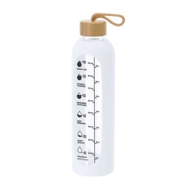 Kramex - 1 L. Étui Silicone | Verre/ Bambou