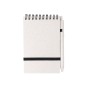 Cosmor - Verre PP, 370 ml. Bloc Paille de Blé/ PP, Couverture Flexible. 70 Feuilles. Stylo Paille de Blé/ PP