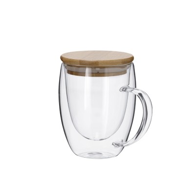 Helmar - 300 ml | Verre Borosilicate/ Bambou